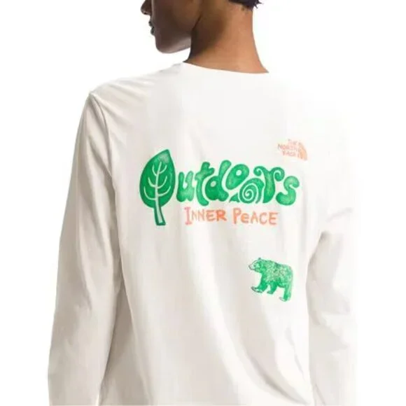 NWT The North Face Outdoors Together Long Sleeve Tee - Picture 3 of 7